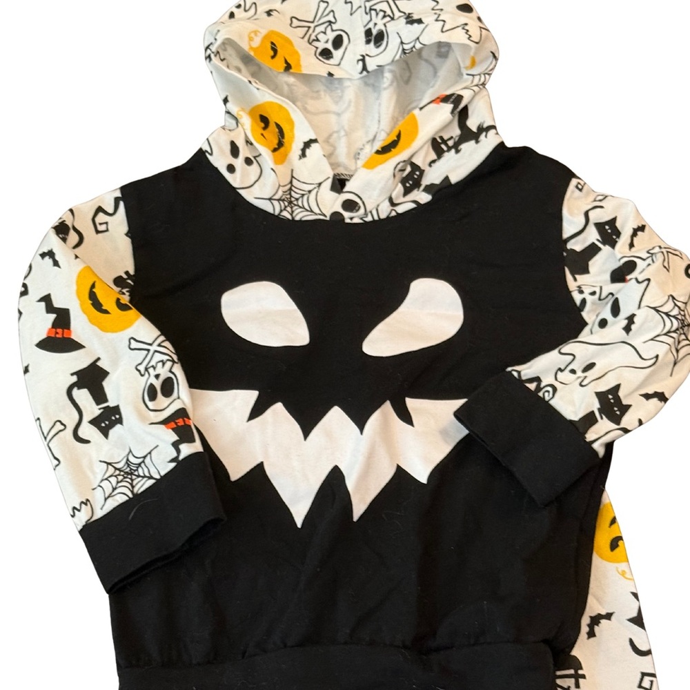 Trendy Boutique Ghostly Kids Costume - Black and White - Picture 2 of 3
